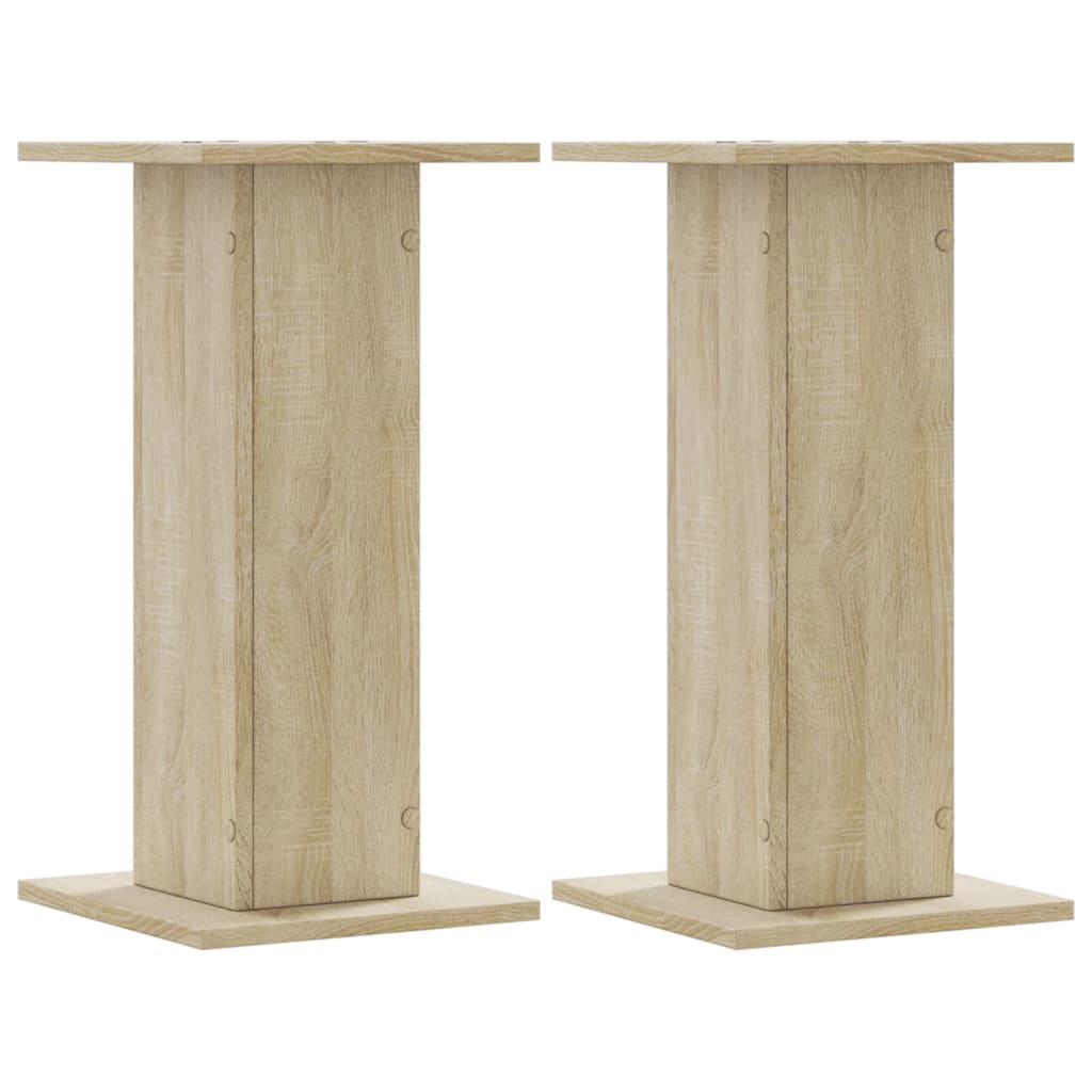 Maison Exclusive - Supports pour plantes 2 pcs chêne sonoma bois d'ingénierie - 2