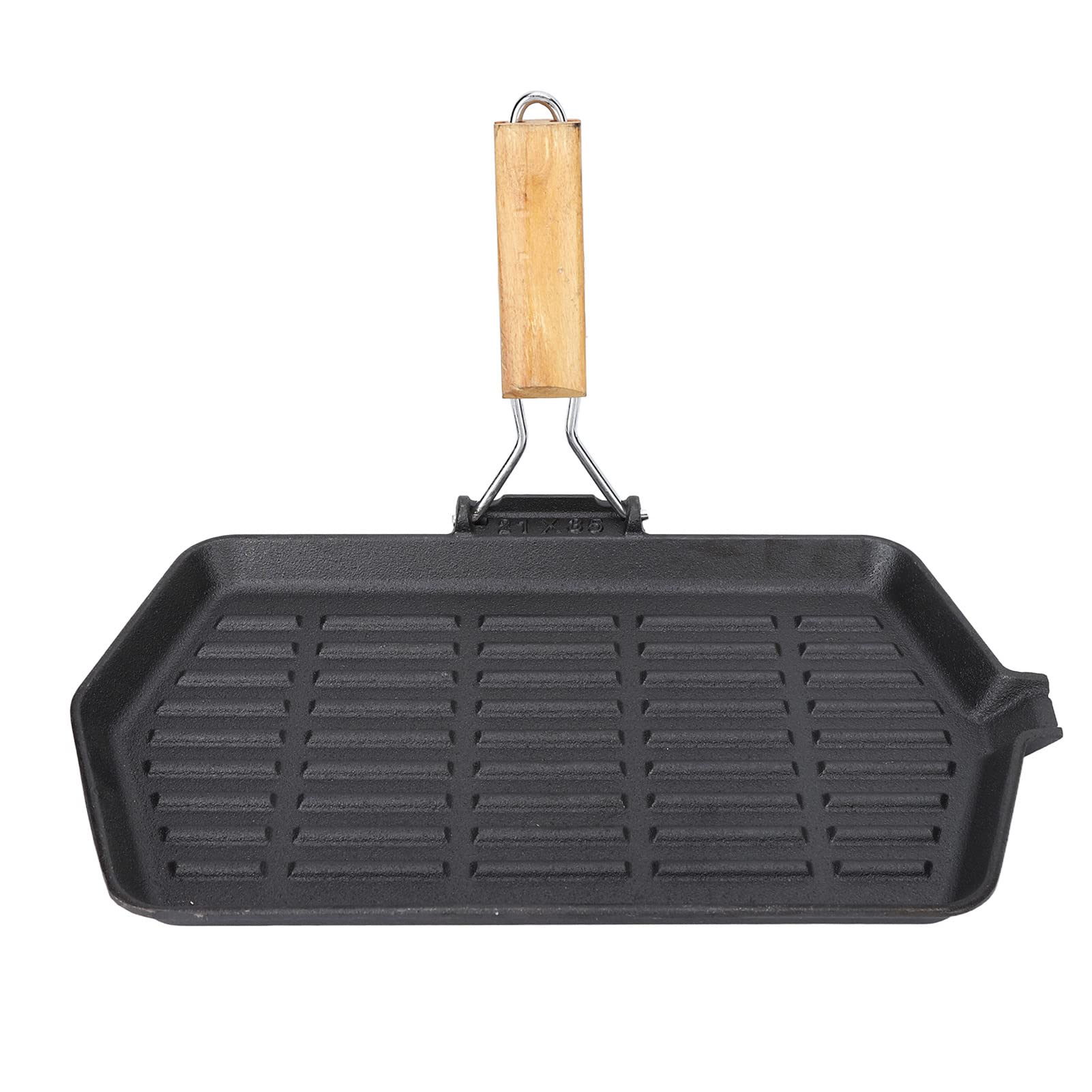Poêle Barbecue Intérieur Poêle Grill Coréenne Antiadhésive - 28/34/38cm, Double Poignée, Pour Induction, Gaz Poêle Barbecue Avec Double Poignée