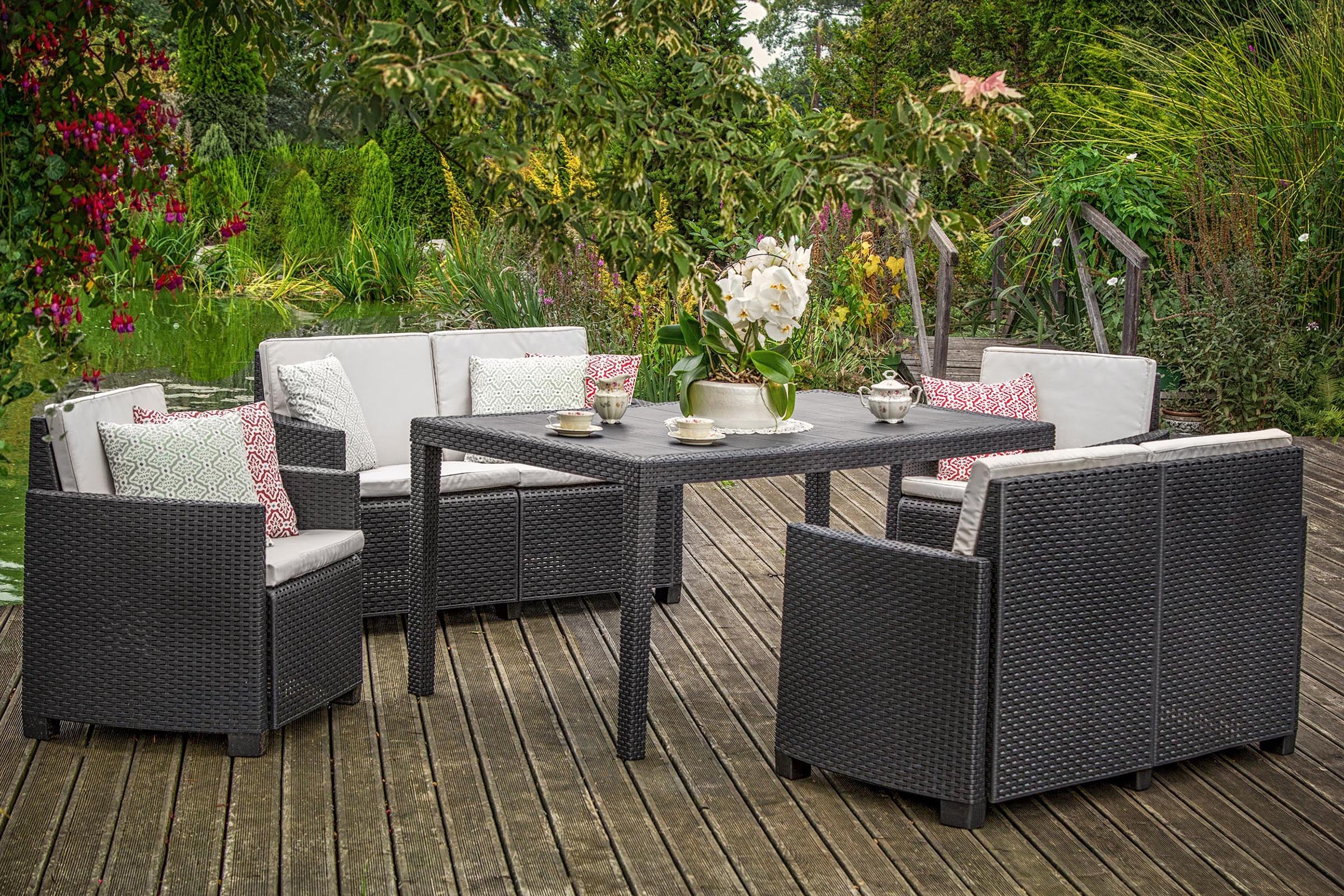 Zestaw Mebli Ogrodowych KING Sicilia 6 EUROHIT Garden - 6