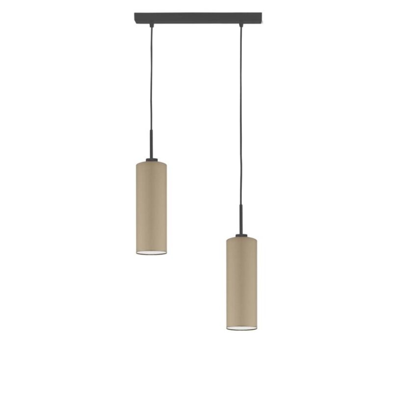 Lampa wisząca zwis żyrandol sufitowa z abażurem tuba BELL Z2