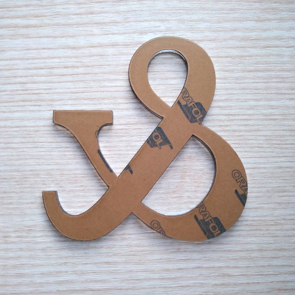 Lettre Miroir Or Décorative Plexiglass 10 cm - 2