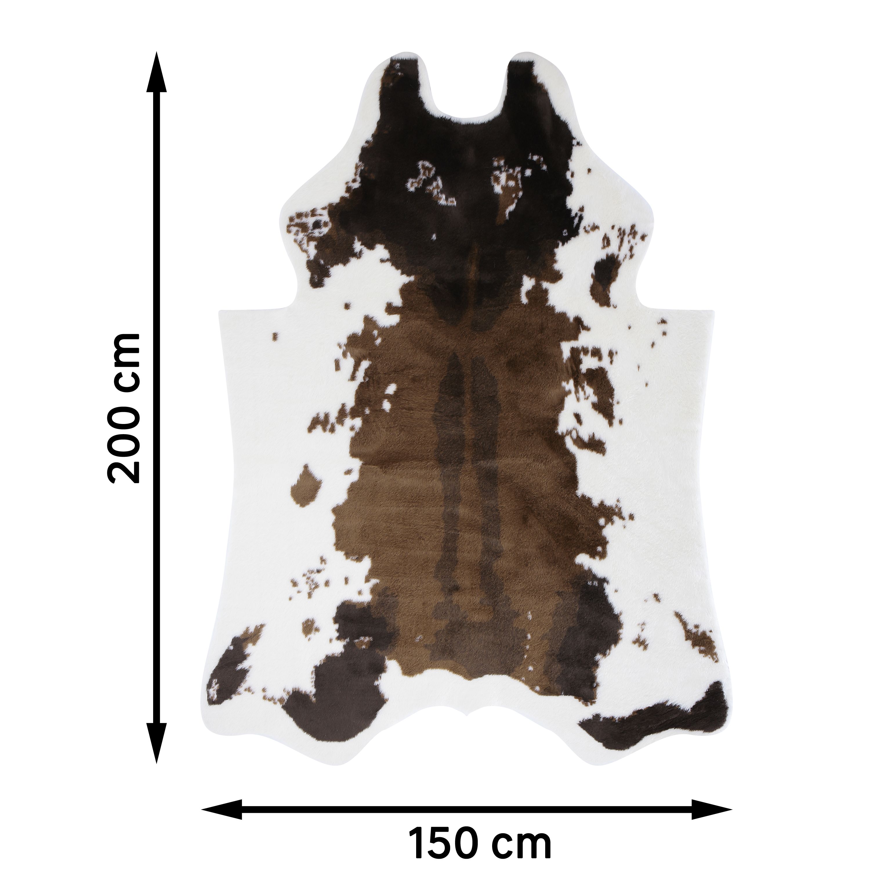 Tapis multicouleur irrégulier, l.150 x L.200 cm Emilie - 2