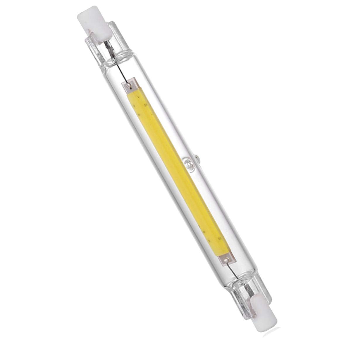 Ampoule LED R7S 118mm 10W Blanc Chaud, R7S LED 118mm Équivalent Ampoule Halogène R7S 100W J118, Éclairage à Faisceau 360 °, Lot de 2 - 4