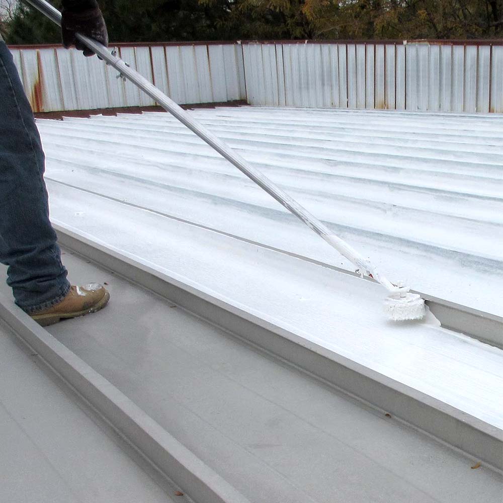 Peinture Caoutchouc Imperméable ECO (Blanc, 20kg) - Imperméabilisation pour toitures, terrasses, patios extérieurs... - 6