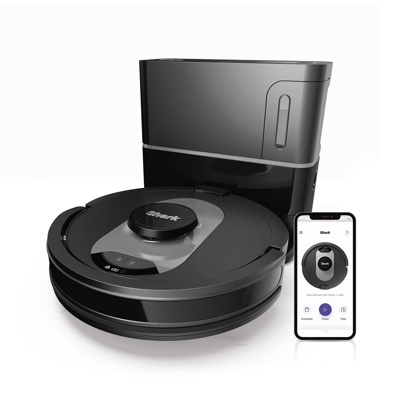 LEFANT Robot Aspirapolvere, 2200Pa Aspirazione Potente, 120 minuti di funzionamento, Connessione
