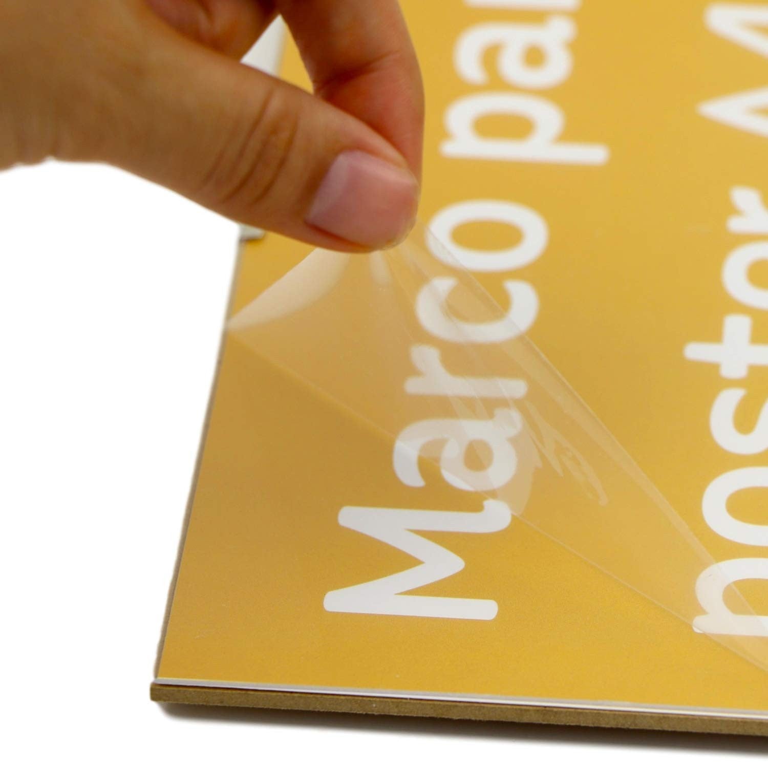 Nacnic Pack de 4 Cadres à Clip en Verre Acrylique Transparent sans Bordures Protection et Affichage de Photographies, Impressions Chambre 20x25cm - 8