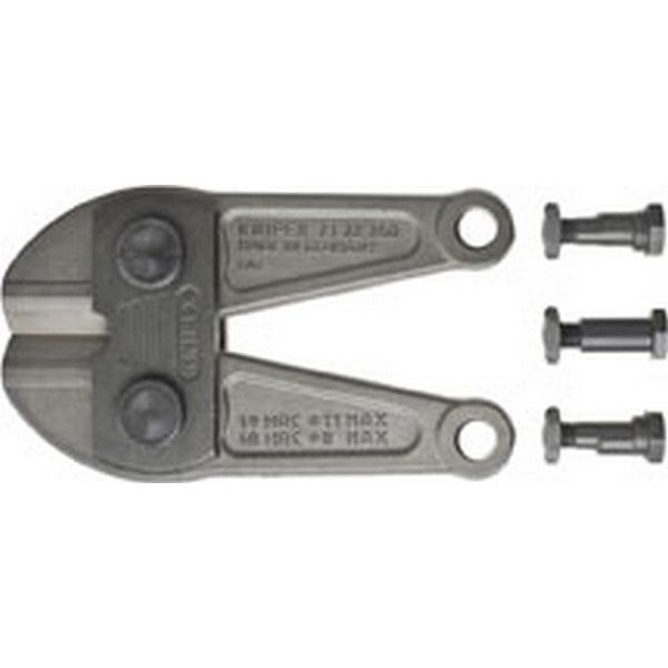 Głowica tnąca zamienna Knipex 71 79 610 71 79 610 do 71 72 610 w komplecie ze śrubami, waga 850 g (71 79 610)