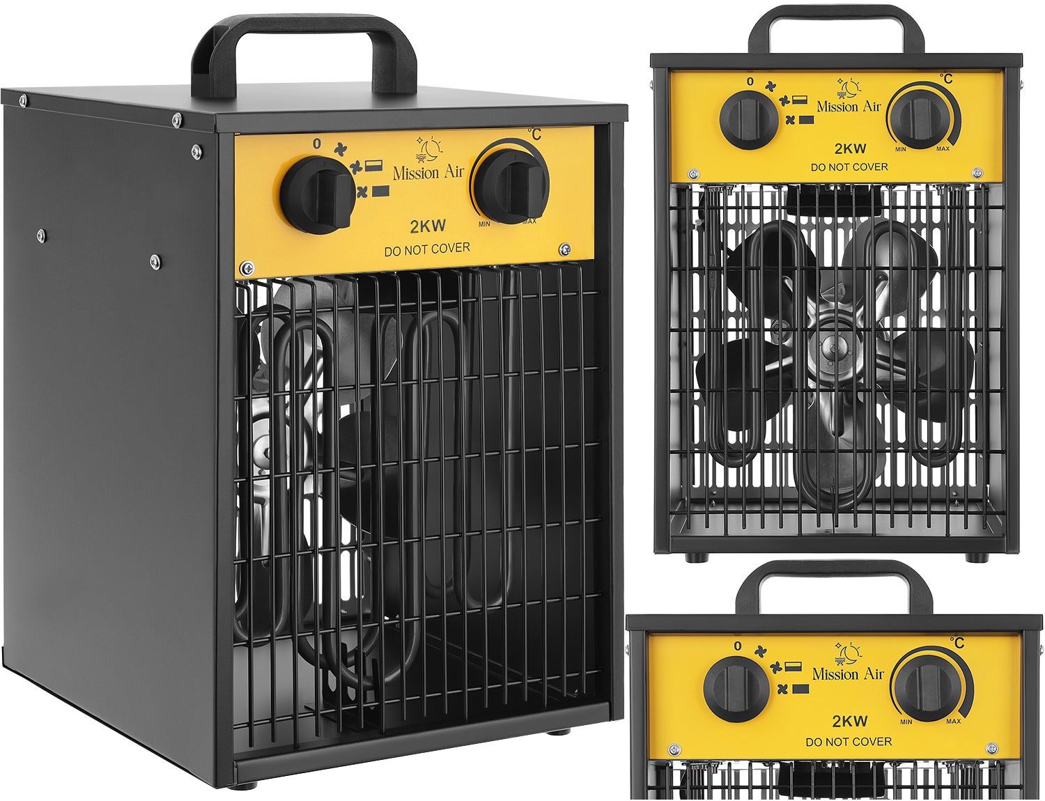 Nagrzewnica powietrza DUBAI 2kW