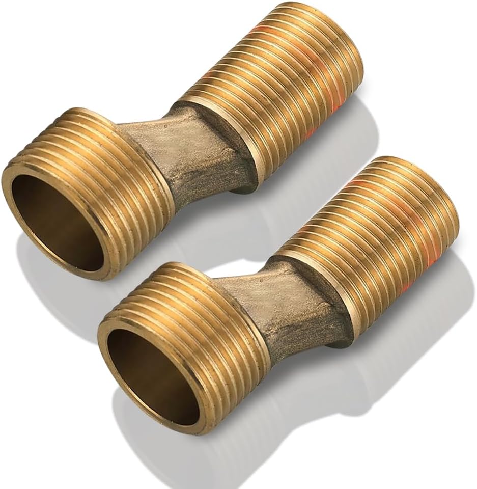 Lot de 2 adaptateurs pour robinet de douche, 3/4