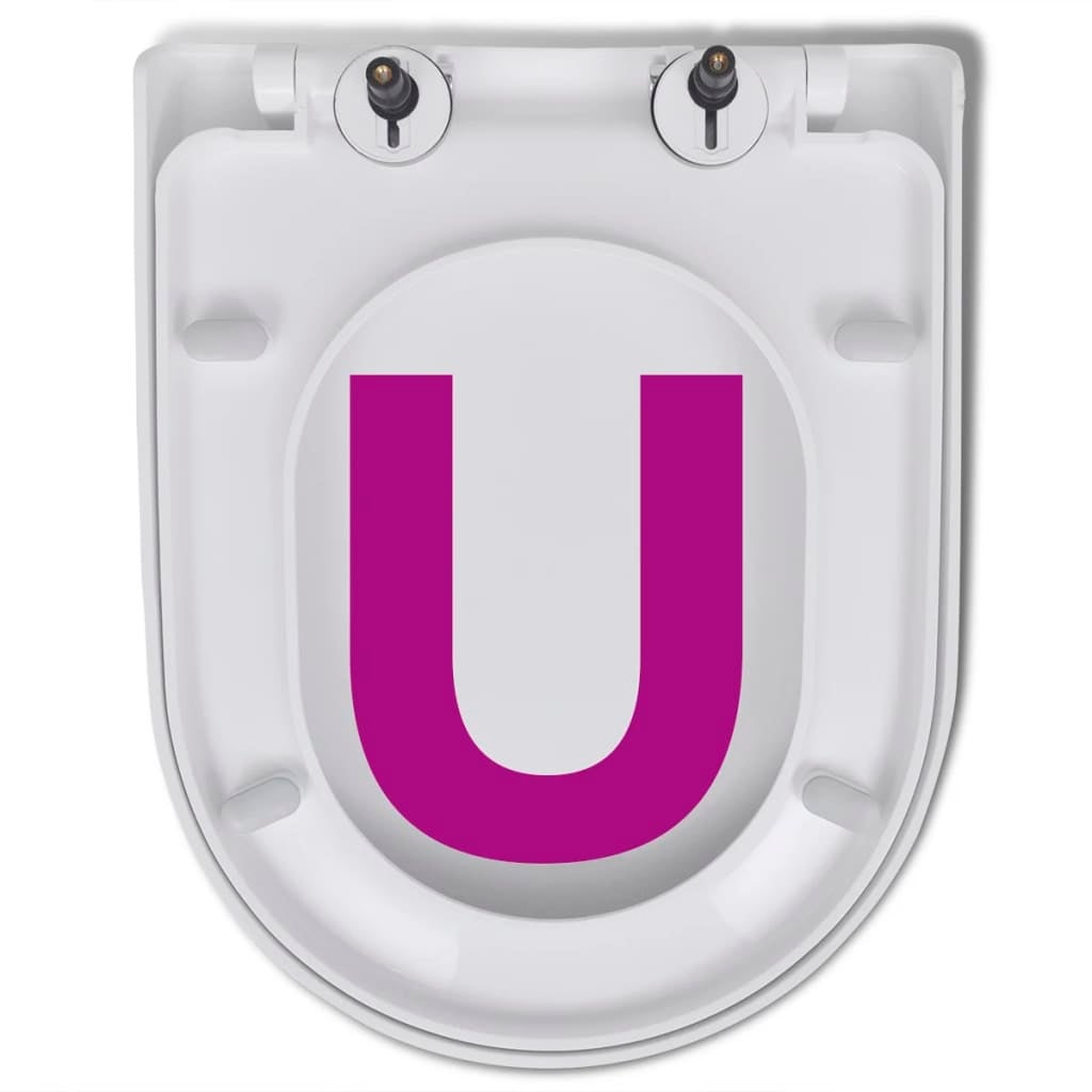 Abattant WC à fermeture en douceur Libération rapide Carré - 9