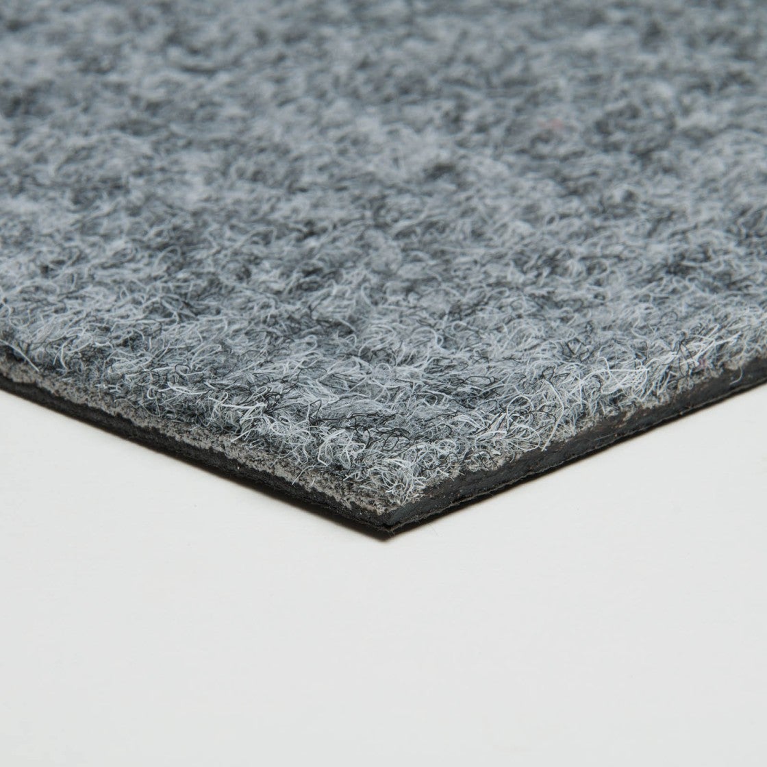 Dalle de moquette professionnelle grise sans colle, moquette en dalles autoplombantes pour bureau, Dalles de moquette aiguilletées modulaires - 2