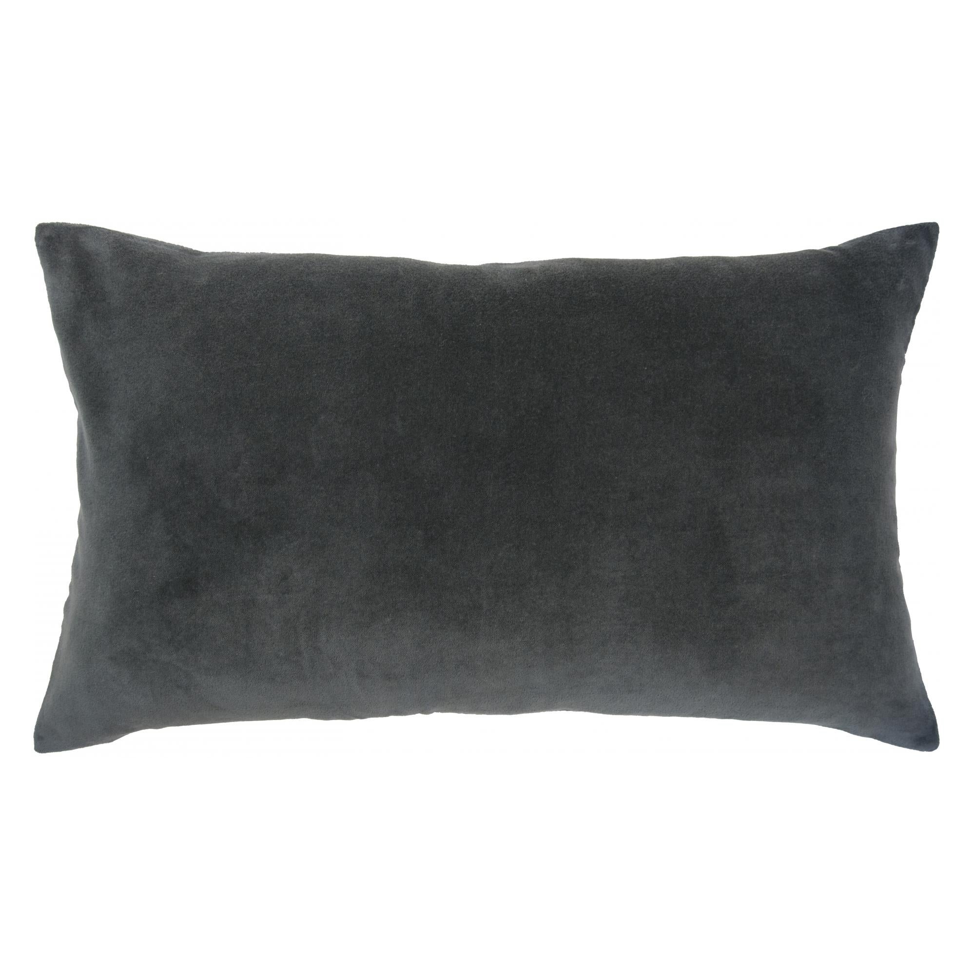 Cojín liso elise tonnerre 40 x 65 cm tonnerre 40 x 65 cm vivaraise