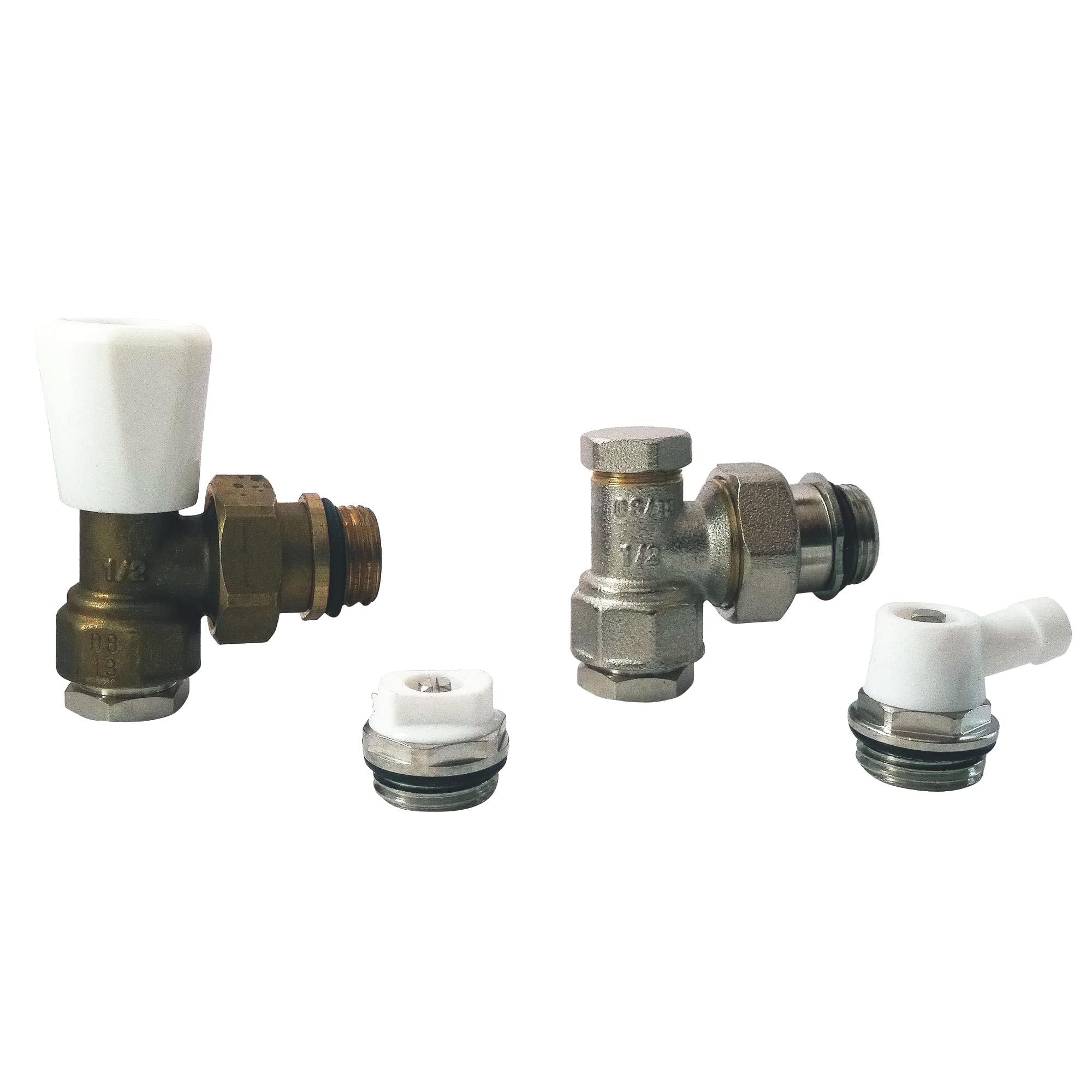 Kit radiateur robinet Equerre 15/21 - 4