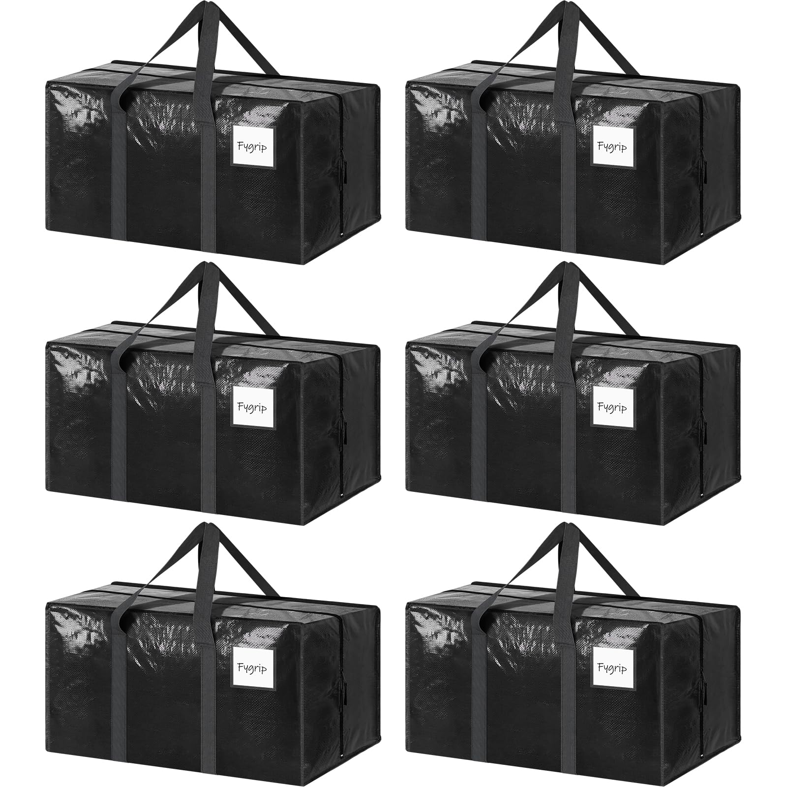 Lot de 6 sacs de déménagement très résistants