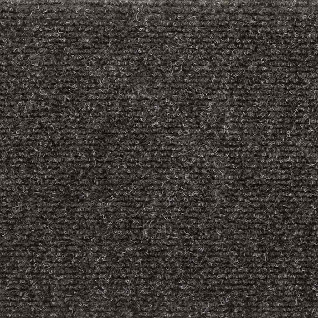 Tapis d'escalier autocollants 30 pièces 76 x 20 cm Anthracite Rectangulaire vidaXL - 7