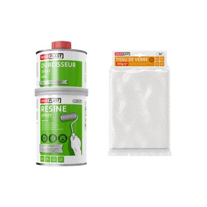 Resine epoxy transparente 8 kg au meilleur prix | Leroy Merlin