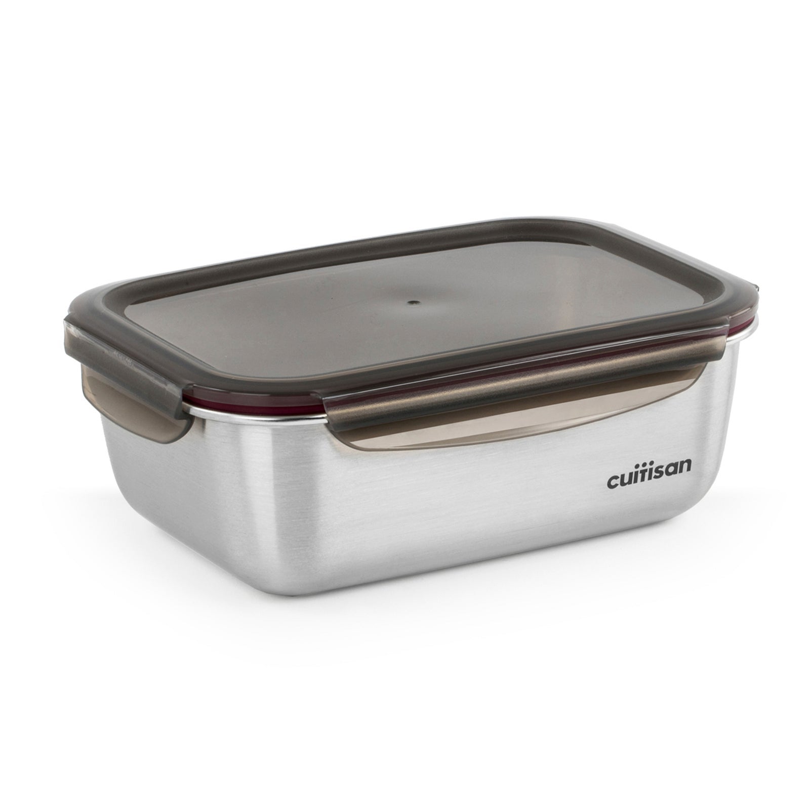 Cuitisan Flora - Recipiente Rectangular De 2.8L En Acero Inoxidable Apto Microondas - Imagen 2