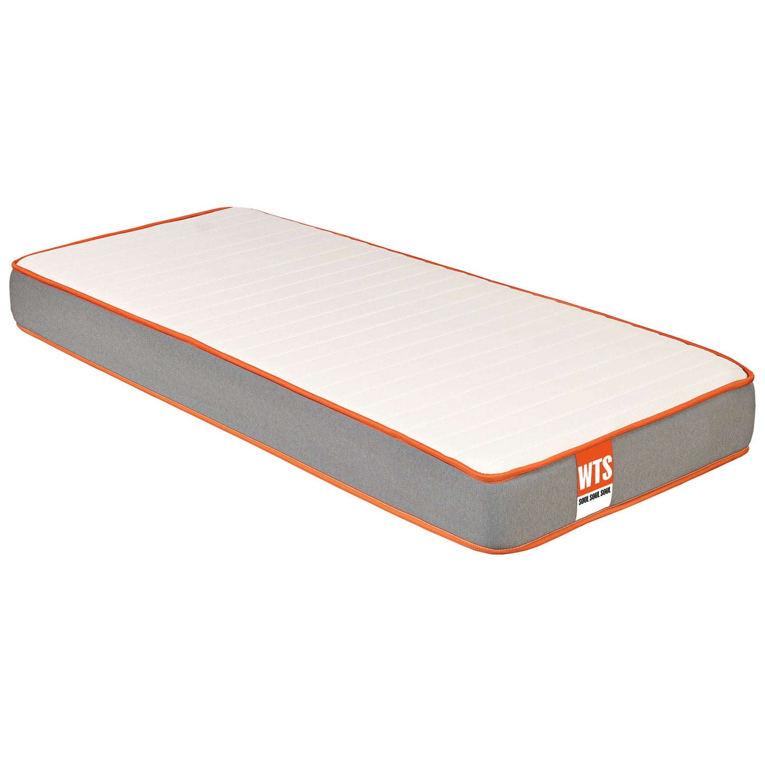 Pack Colchón Viscoelástico 90x190cm y canapé juvenil | ENVIO Y MONTAJE INCLUIDO | WHAT THE SLEEP Soul | Blanco - 3