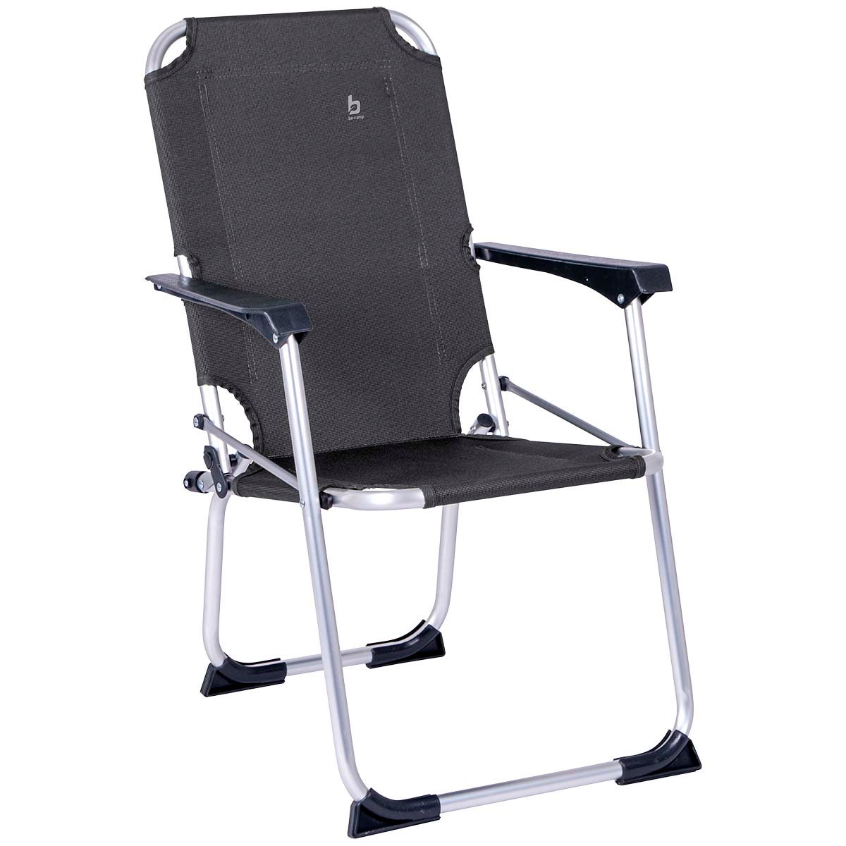 Bo-Camp Deluxe Silla Plegable, Unisex Adulto, Antracita, Talla única