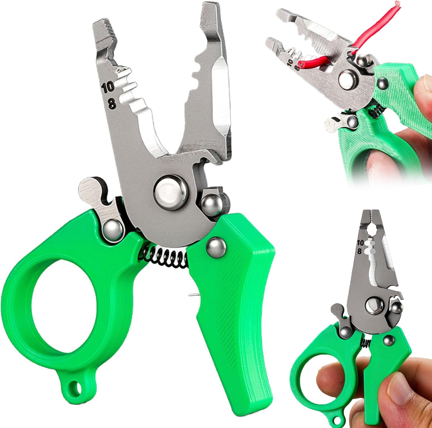 Miniaturowy wielofunkcyjny ściągacz izolacji, miniaturowy ściągacz izolacji 6 w 1, szczypce tnące, wielofunkcyjne narzędzia ręczne do zdejmowania izol