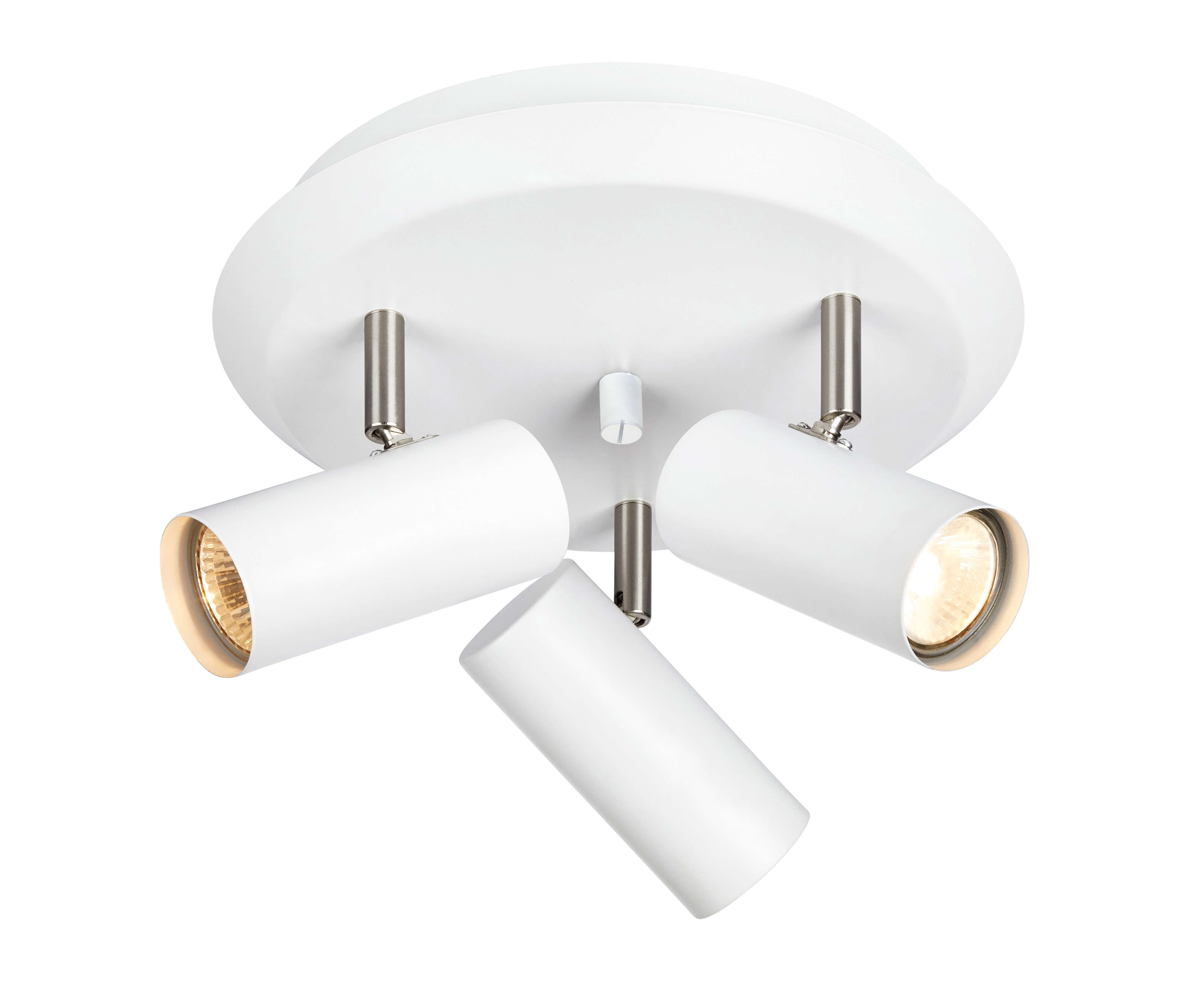 Plafonnier BARCELONA Blanc 3 ampoules - 2
