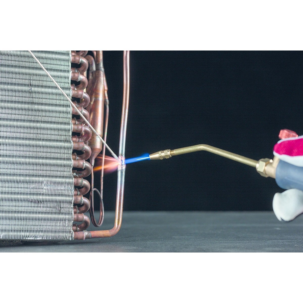 Chalumeau BI Gaz Pro OXYKIT 3300°C KEMPER Avec réducteurs GAZ Manomètres +2 pointes Kit complet Brasage et soudage - 5