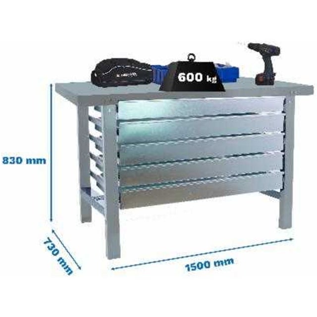 SIMONWORK BT6L METAL 5SCATOLE 1500x735 GRIGIO
