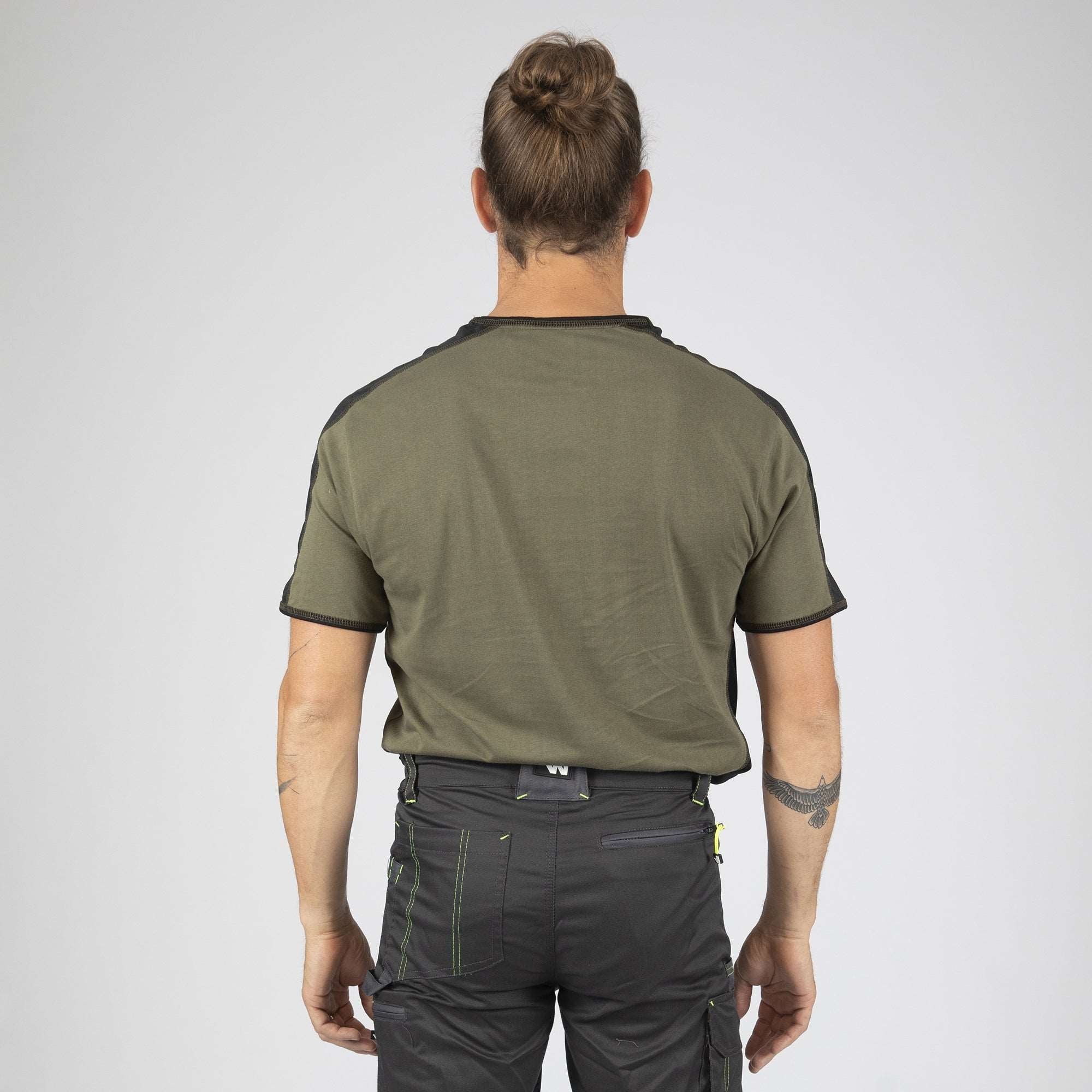 ANDY - T-SHIRT MANCHES COURTES DE TRAVAIL - 1400 Kaki L - 3