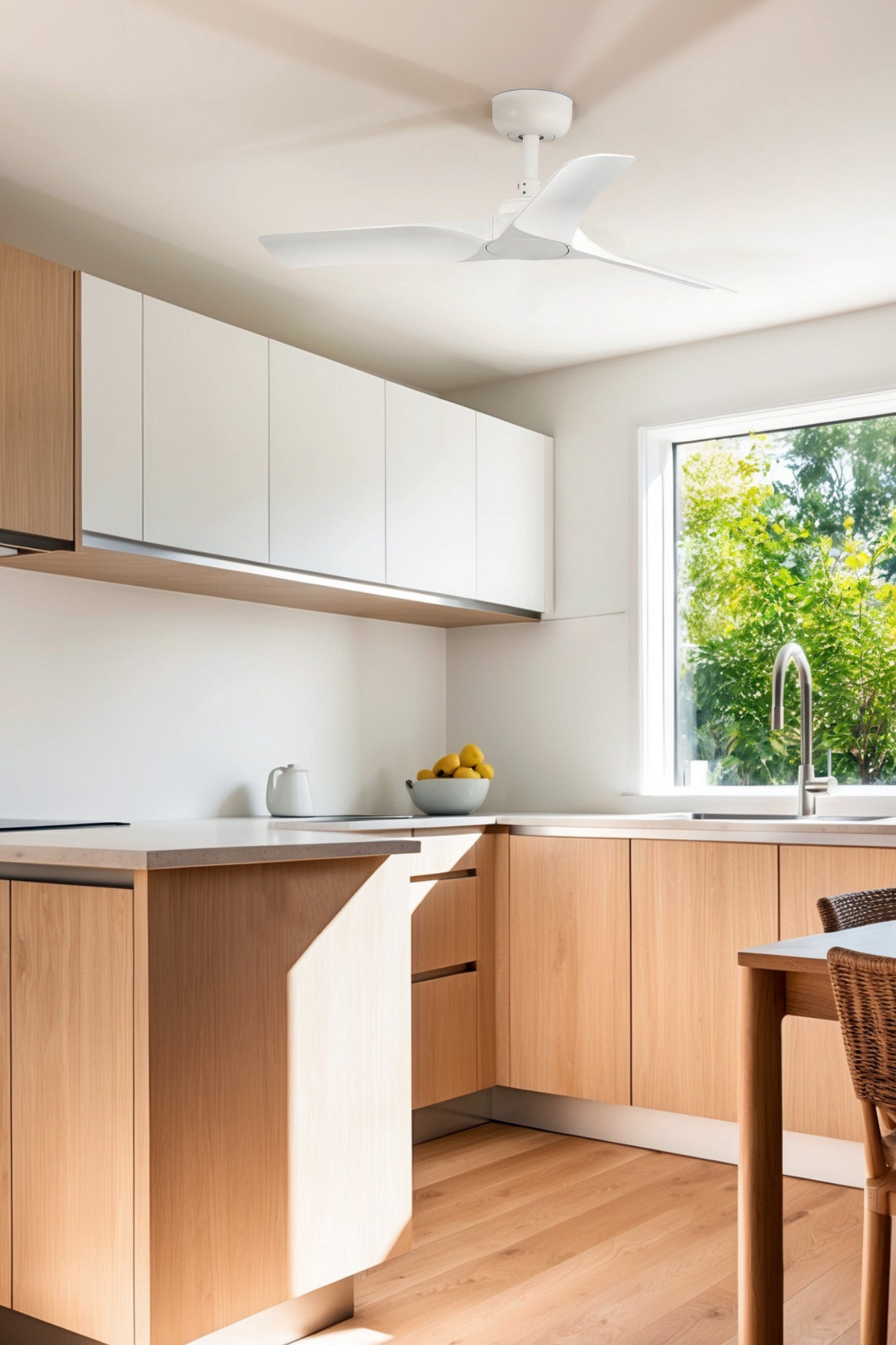 Ventilateur de plafond DC Hey S Blanc - 3