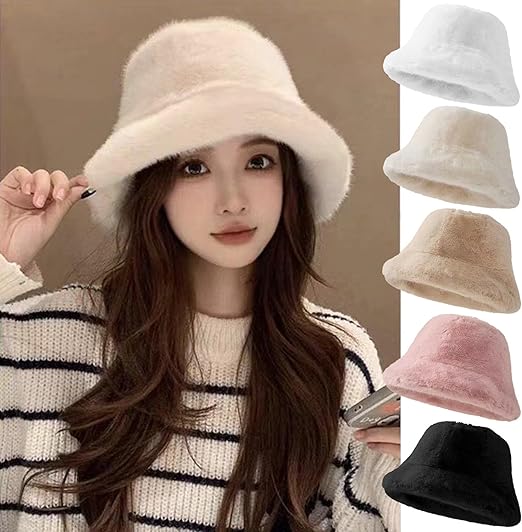 Chapeau Bob D’Hiver Fausse Fourrure Moelleuse – Zebra Brown – Taille Unique Adulte – Ultra Chaud & Stylé