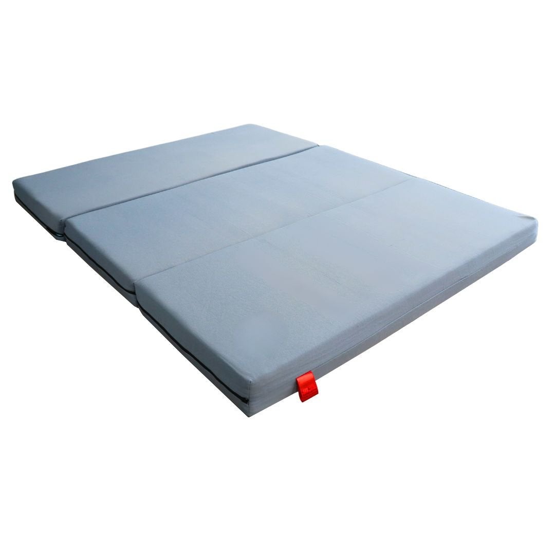 Colchón para peugeot partner - 5cm de grosor con 30kg/m3 y 3cm de viscoelástica - gris