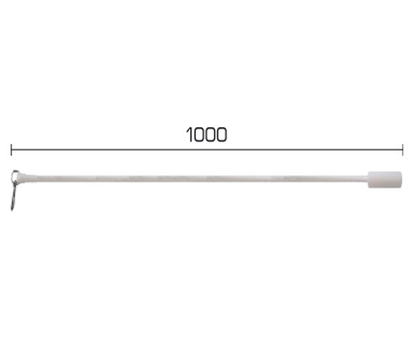TIRADOR PARA DESPLAZAR CORTINA 1m C/ BLANCO - 2