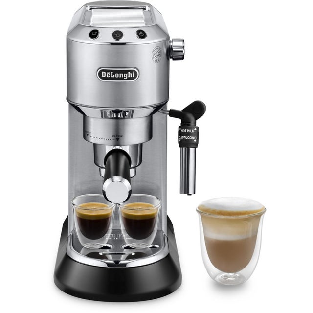 Cafetera espresso automática independiente DeLonghi EC 685 metálica