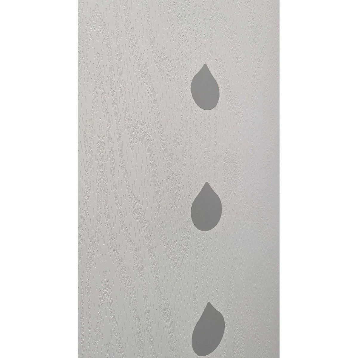 Porta Blindata per Esterno con Pannello Bianco Pantografato Drops - 4