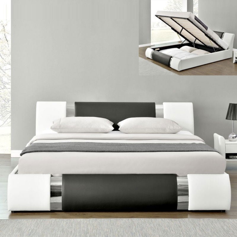 Coffre Design Lit coffre design ATLANTIC - Tailles - 140x190 | Leroy Merlin