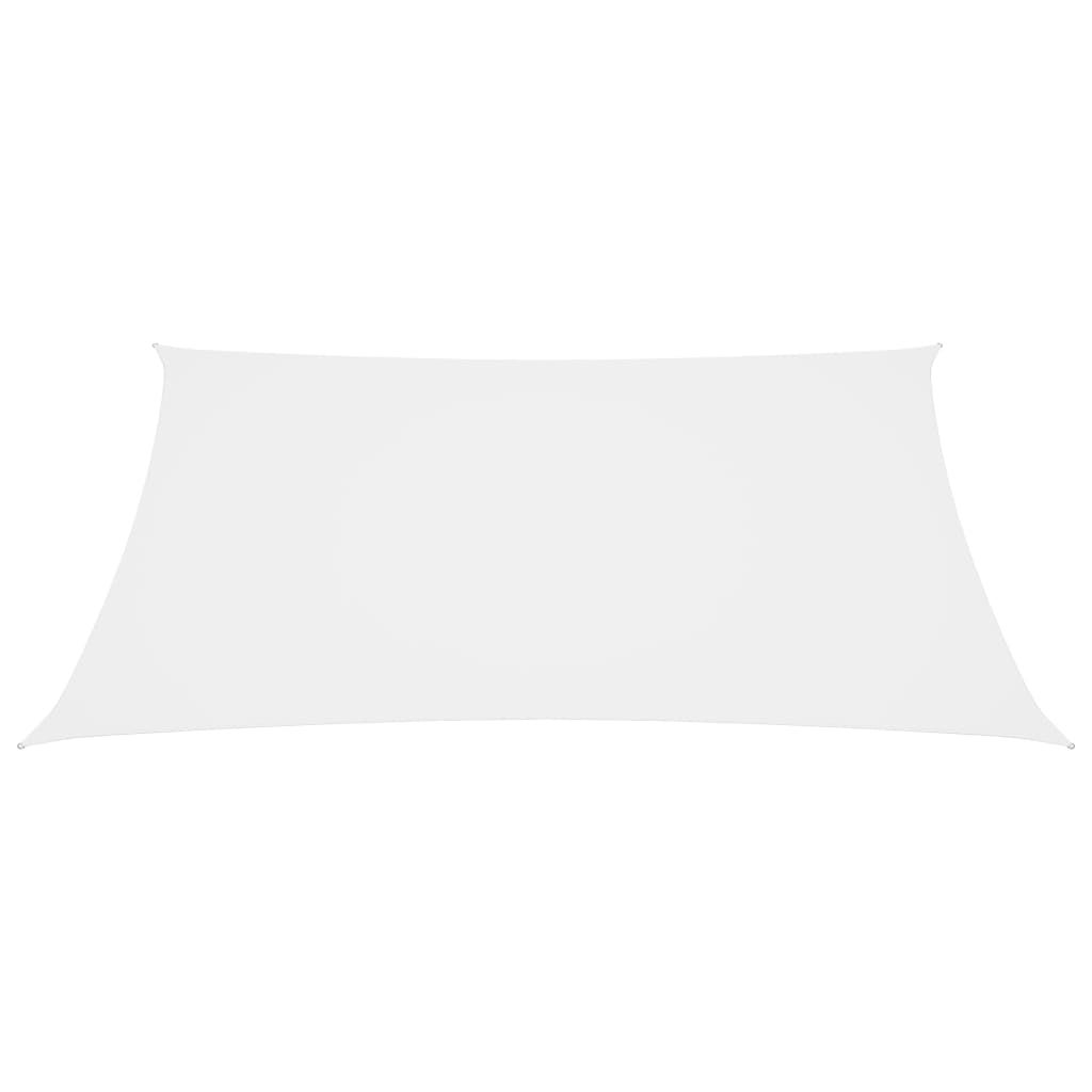 Vela parasole parasole rettangolare in tessuto oxford 2 x 2,5 mt bianco 02_0009589 - 2