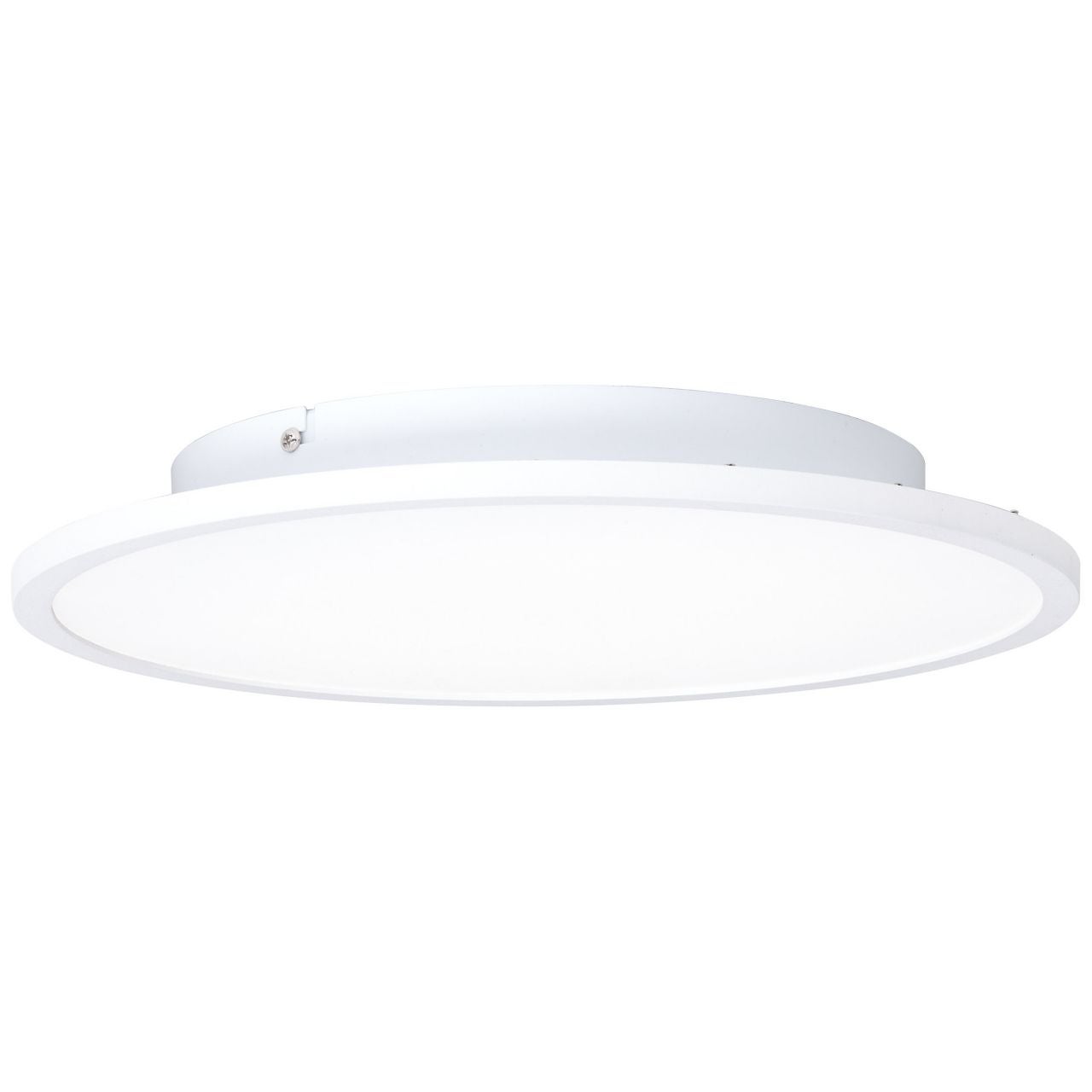 Lampa BRILLIANT, lampa sufitowa LED Virtus 56x46cm anodowany nikiel, 1x zintegrowana dioda LED, zintegrowana dioda LED 30W, (3600lm, 3000K), ściemnian