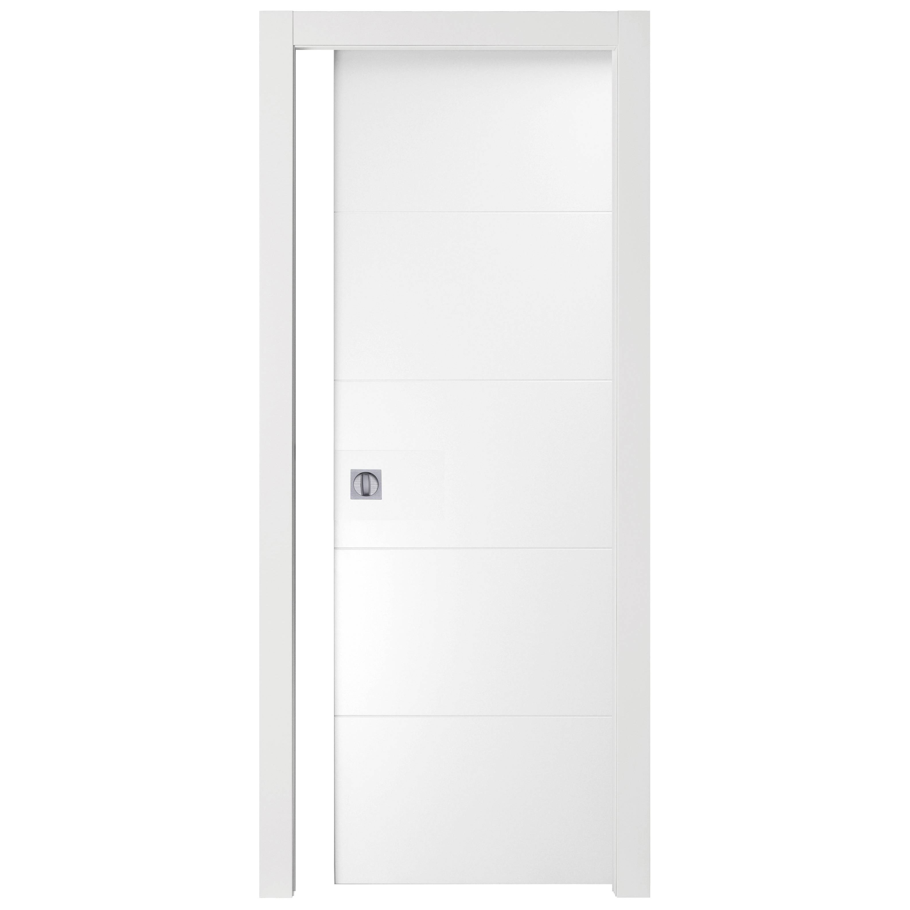 PORTA RIGHE SCORREVOLE 210X70 CM LACCATO - 4