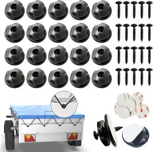 RAFIYU 12 Pezzi Clip a Ventosa, Incluso 8 Ventosa Clip Trasparente et 4 Plastica Morsetto a Ventosa Autoadesive, Supporto Per Clip con Gancio a Ventosa, per Acquario Supermercato Ufficio Cucina