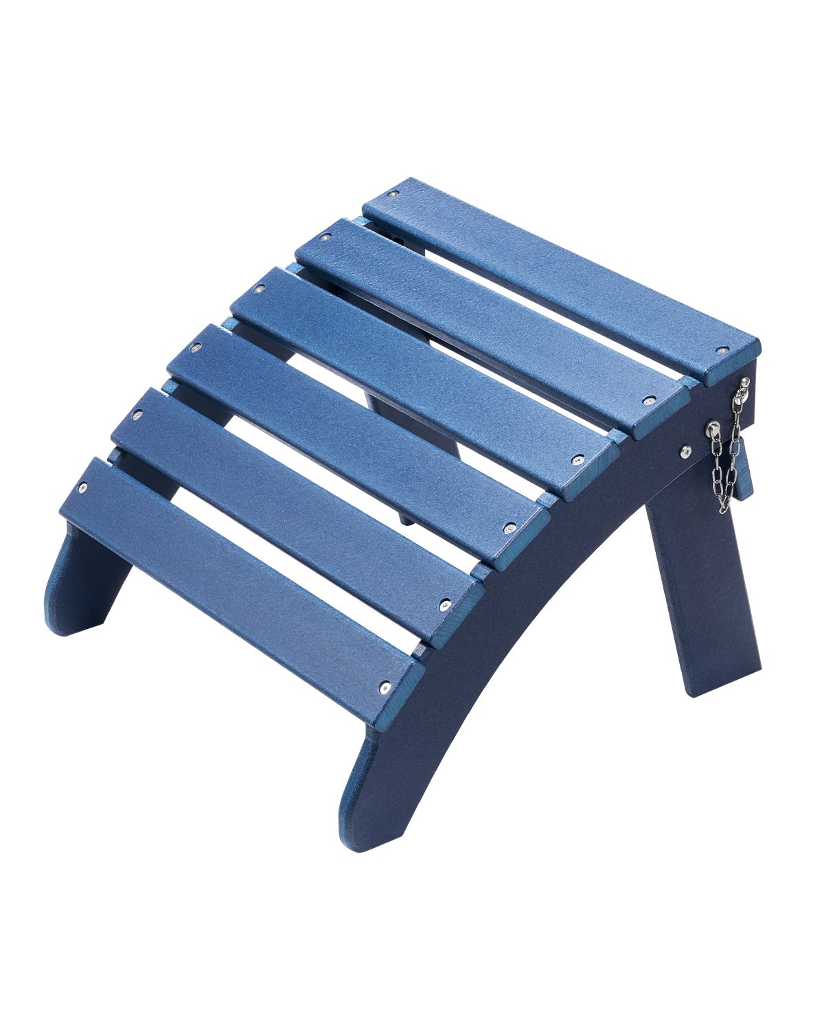 Podnóżek Adirondack Ottoman 475x480x350mm HDPE Krzesło ogrodowe składane niebieskie VEVOR