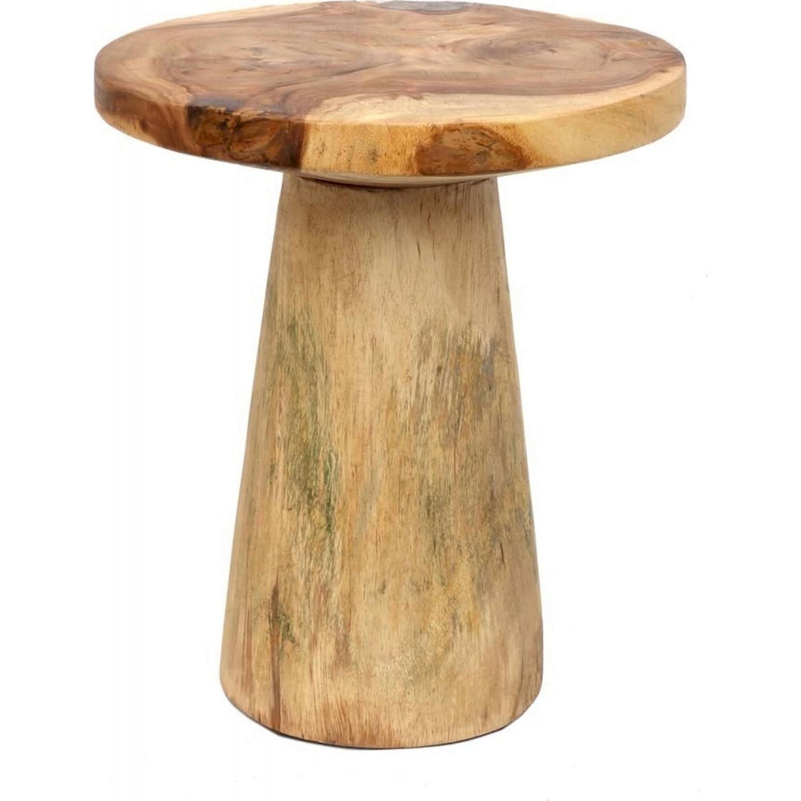 Table d'Appoint Timber Exclusive Bazar Bizar 50 x 50 x 57 cm Naturel ...