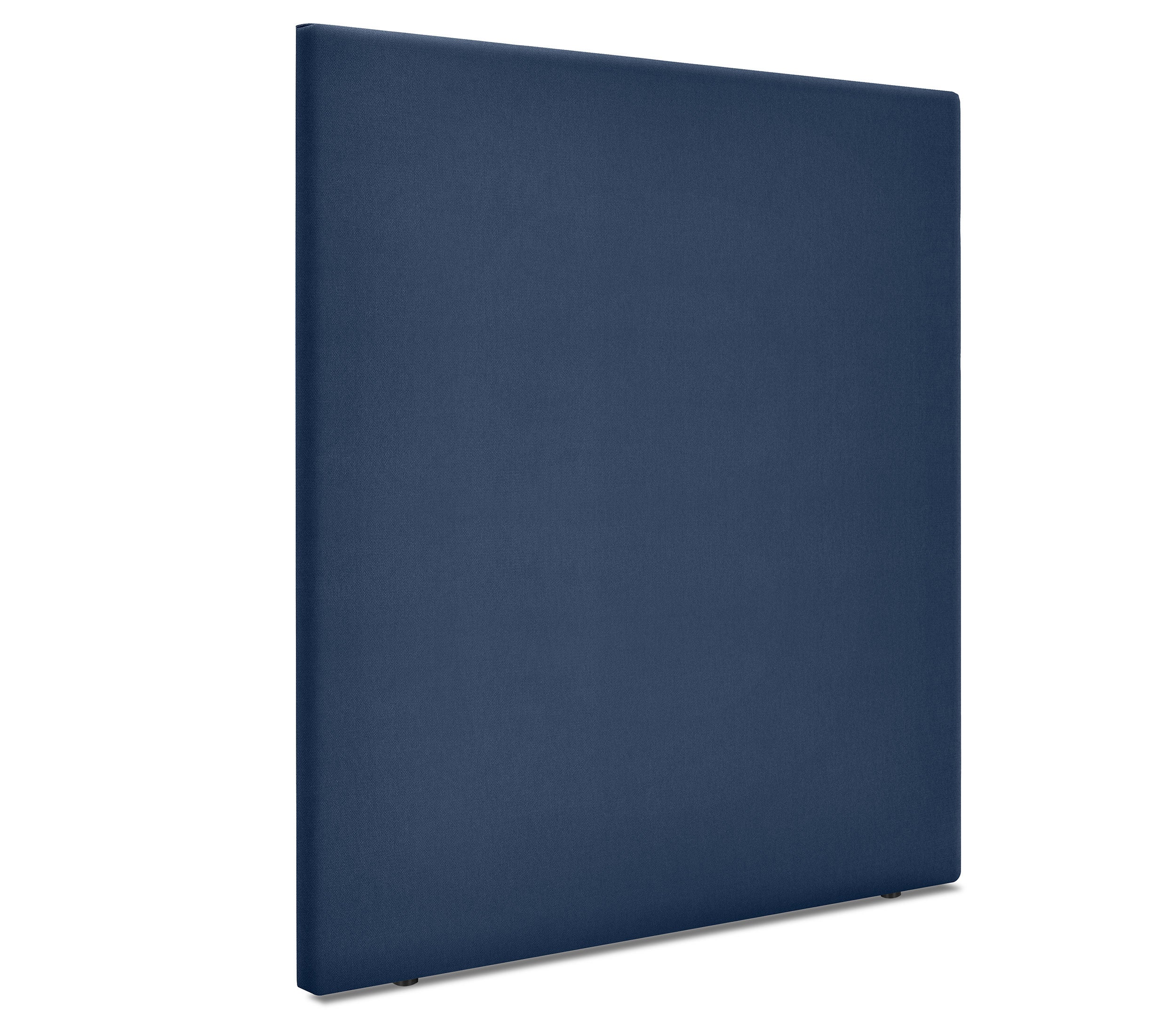 Dhome cabecero de tela aqualine liso hasta el suelo 110x120cm camas 105 - azul