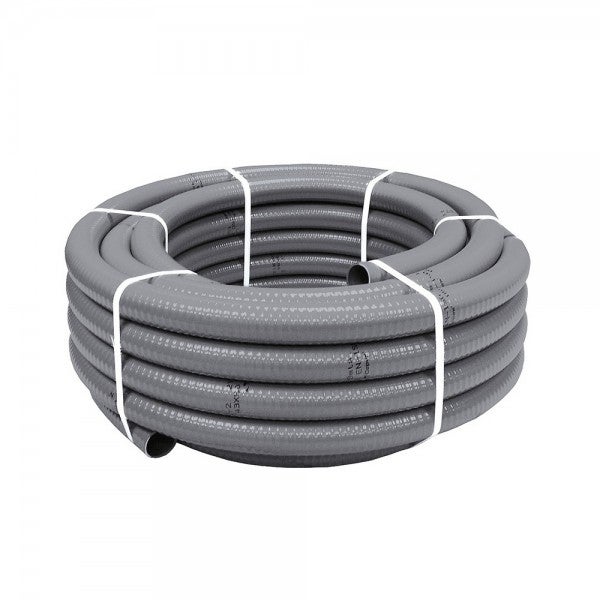 Hidrotubo pvc reforzado para desagüe aire acondicionado gris ø26/32 gris ø26/32