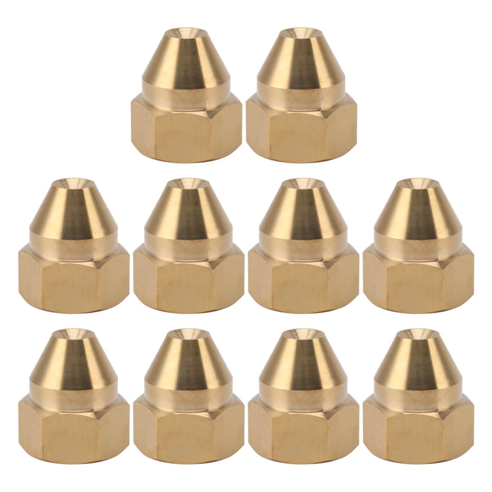 Lot 20 Buses Brumisation Laiton 0.5 Mm (0.02'') Haute Pression – Filetage 10/24 UNC Pour Systèmes Mist Cooling, Arrosage, Serres