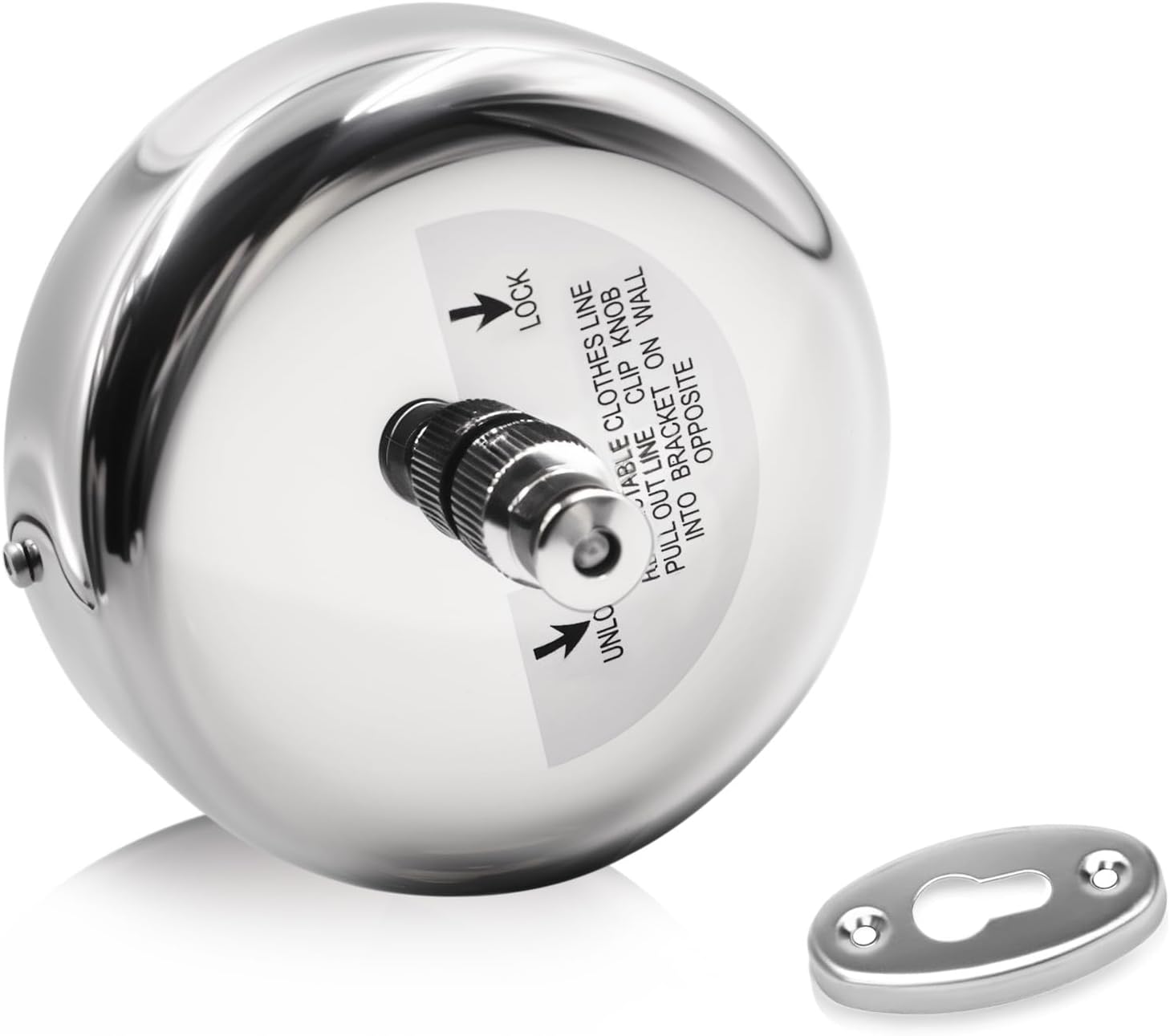Asciugatrice retrattile per interni, in acciaio inox con alloggiamento in ABS, oro | Leroy Merlin
