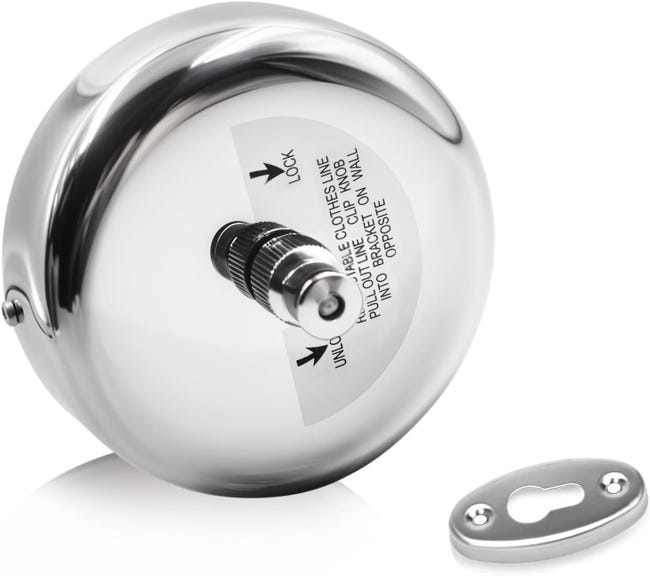 Asciugatrice retrattile per interni, in acciaio inox con alloggiamento in ABS, oro | Leroy Merlin Asciugatrice retrattile per interni, in acciaio inox con alloggiamento in ABS, oro | Leroy Merlin