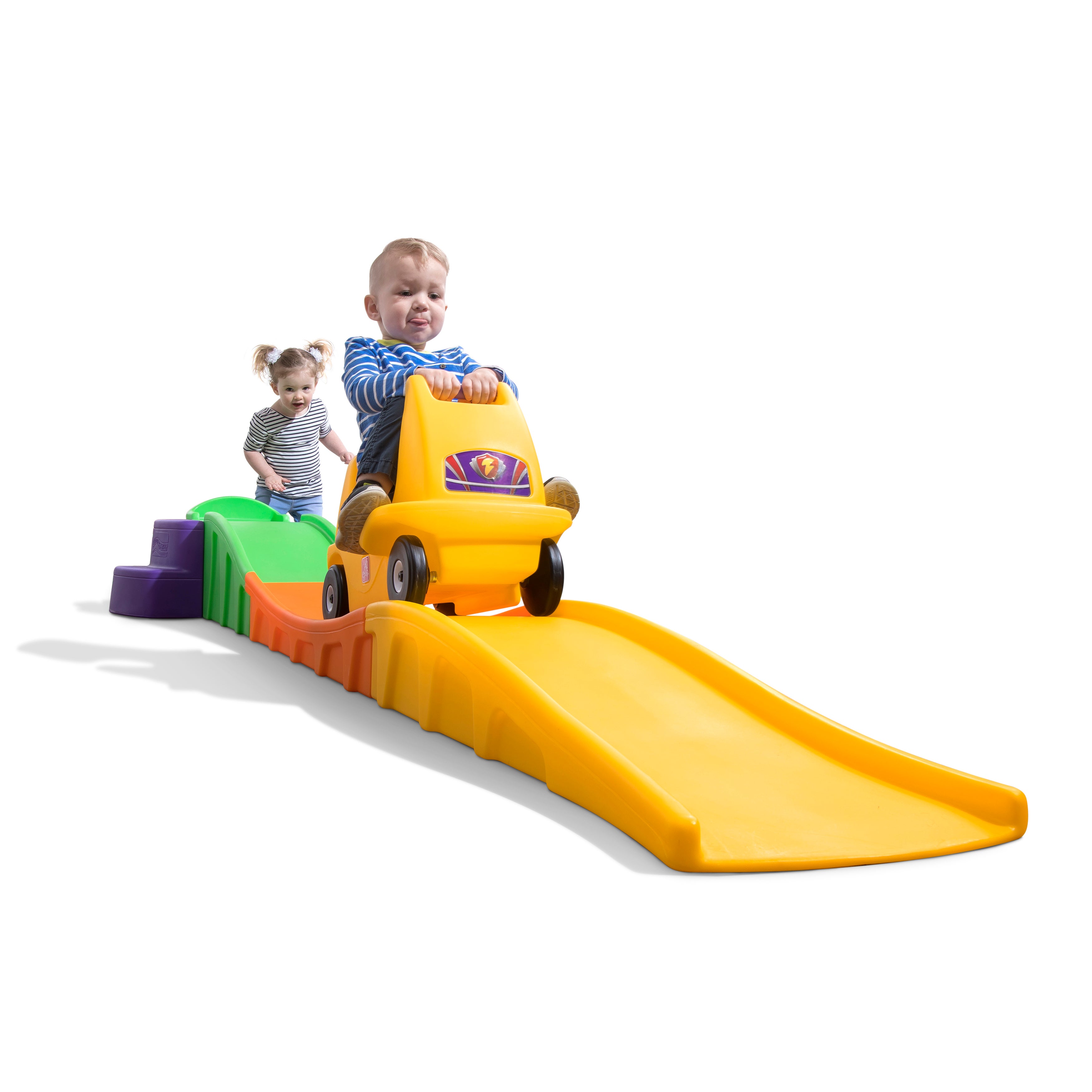 Rouleau Pour Slackline Ou Toboggan à Corde - Poulie Inox Noir Et Bleu, Accessoire Enfant
