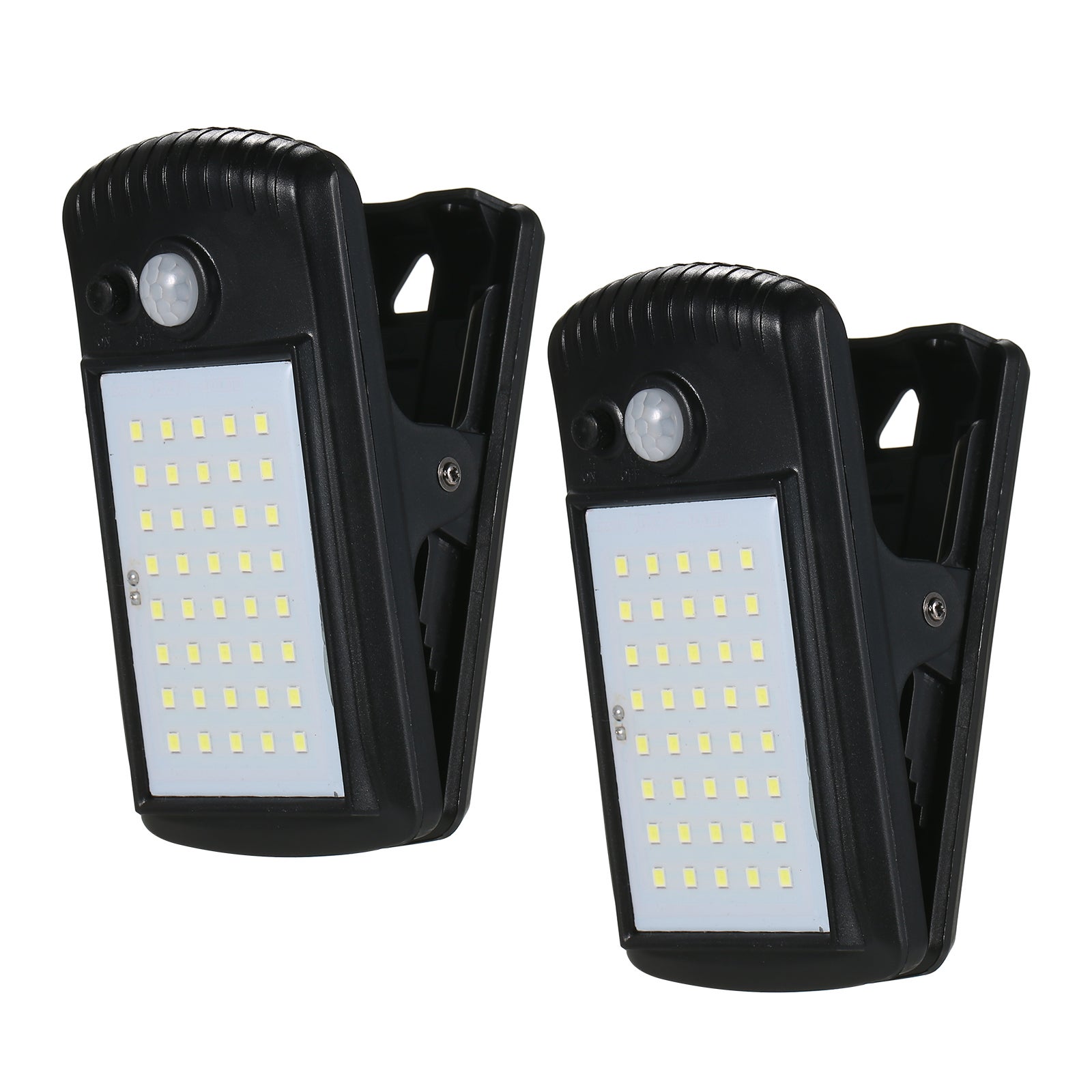 Luces solares exteriores 40 LED con sensor de movimiento, resistentes ...