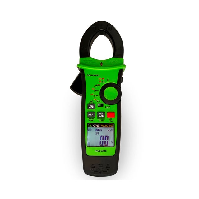 Pince ampèremétrique Bluetooth HVAC AC KPS DCM7000BT