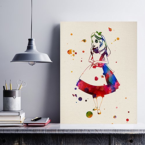 Pack de láminas para enmarcar mis cuentos. posters estilo acuarela con imagenes de cuentos infantiles. alta calidad sin marco - a3